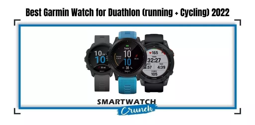 Garmin Watch for Duathlon