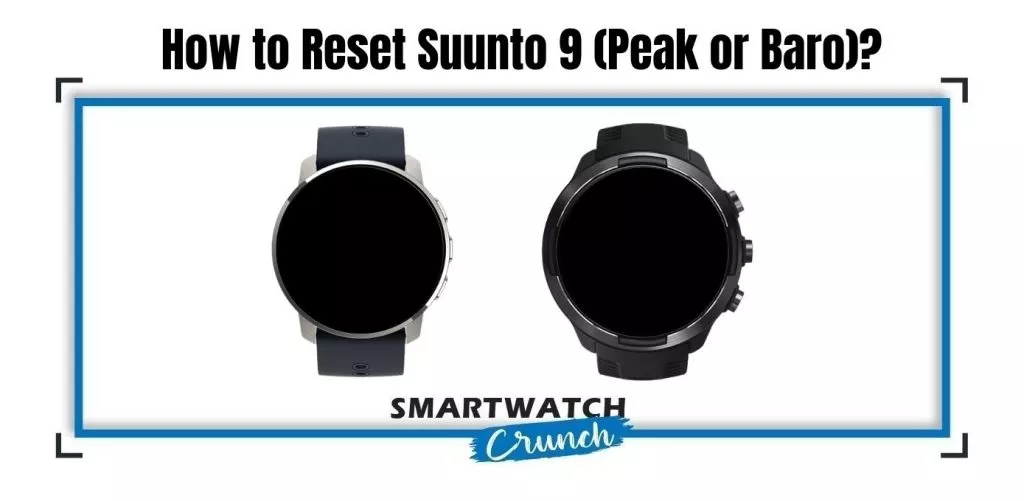 Reset Suunto 9