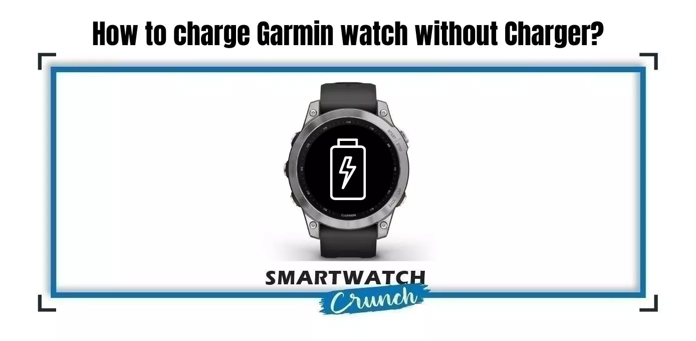 charge Garmin watch