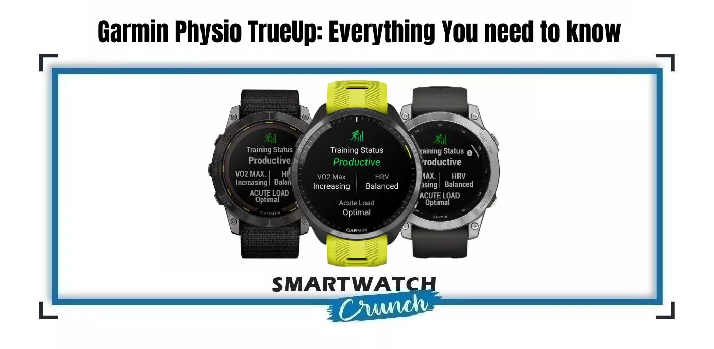 trueup on garmin smartwatches