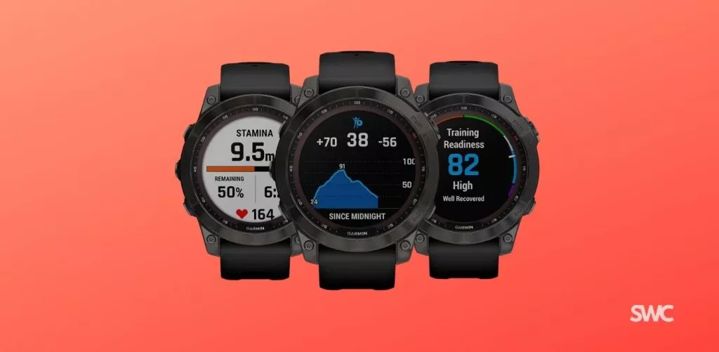 Fitness matrix of garmin fenix 7