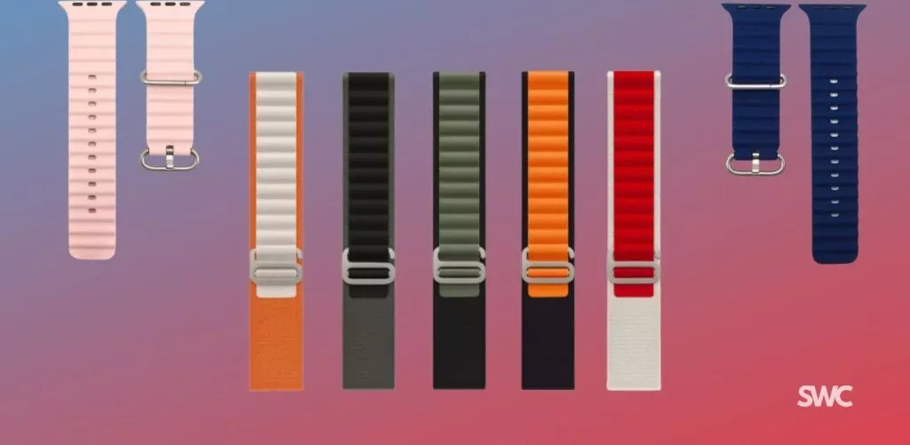 Multiple Colors of apple watch Band